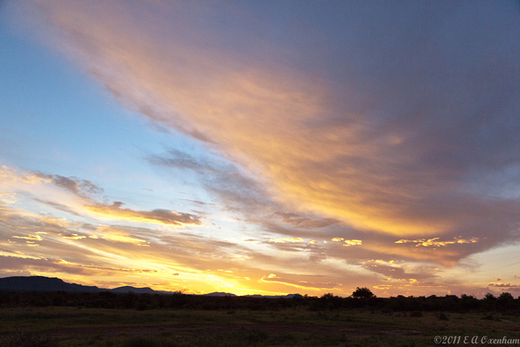 Sunset at Madikwe